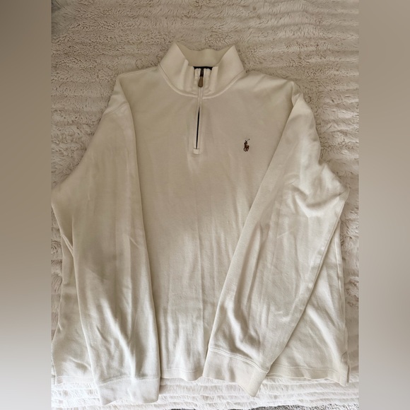 Polo Ralph Lauren Estate-Rib Quarter-Zip Pullover - Picture 4 of 6